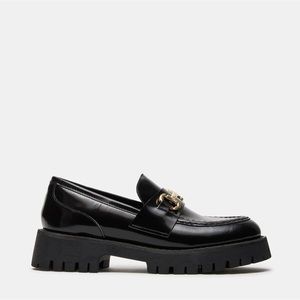 Steve Madden Lando Loafer, Black 7.5